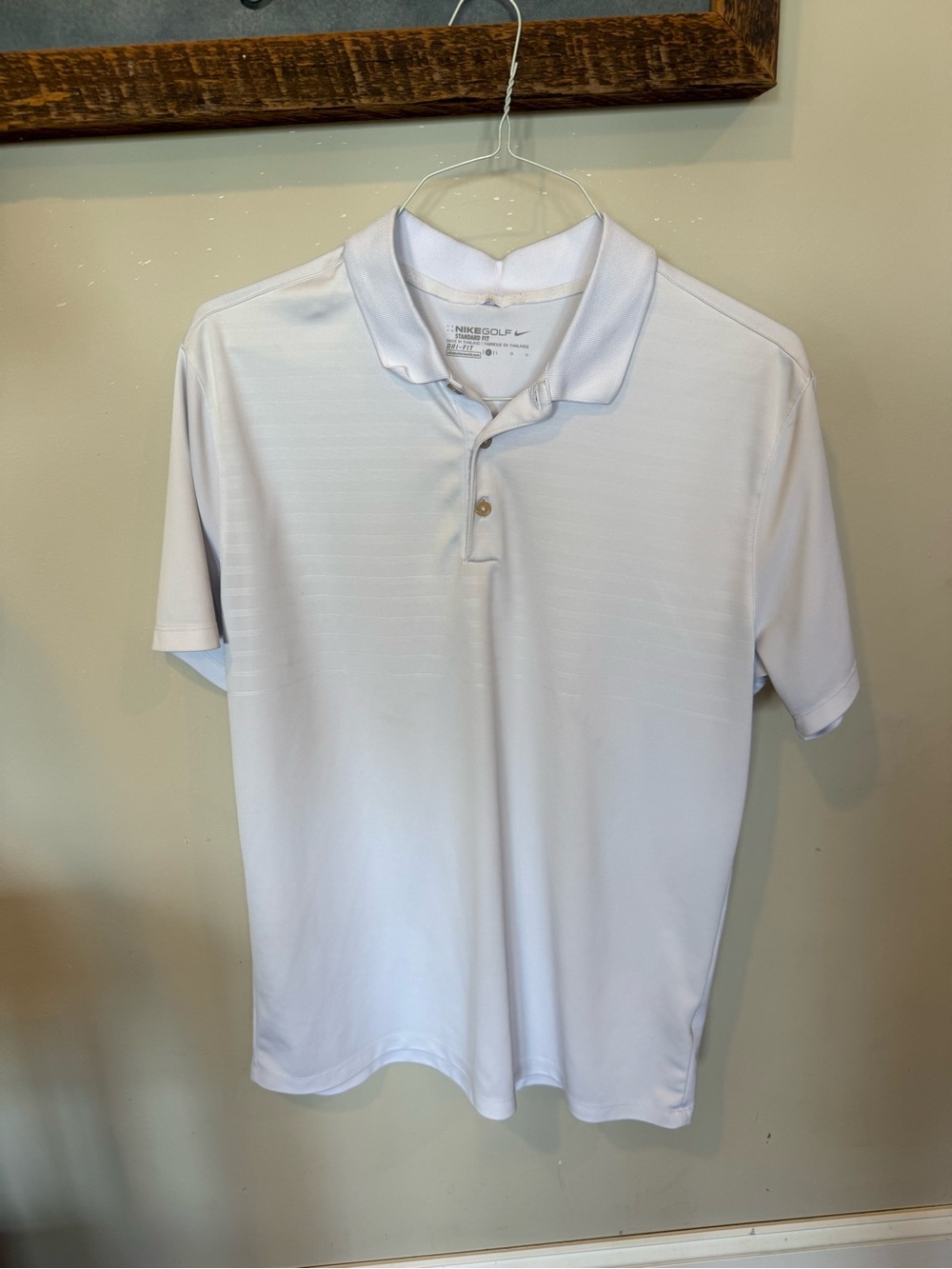 Nike Men’s White Golf Polo Shirt